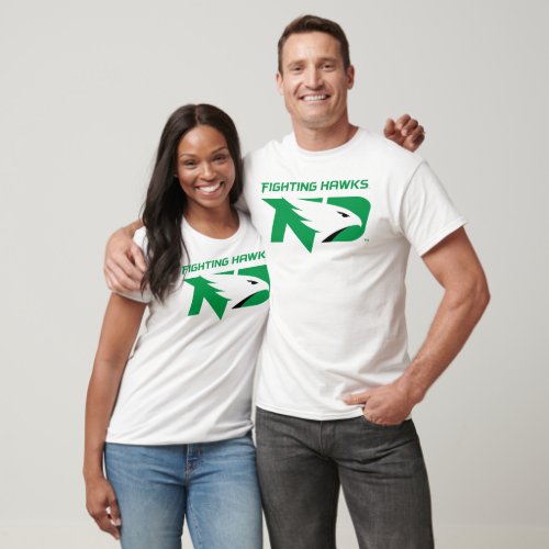 University of North Dakota with Logo T_Shirt