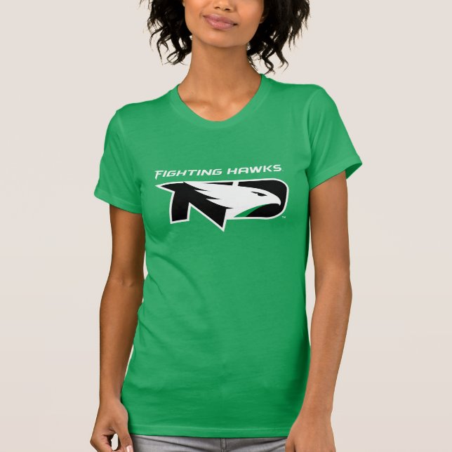 University of North Dakota with Logo T-Shirt (Front)