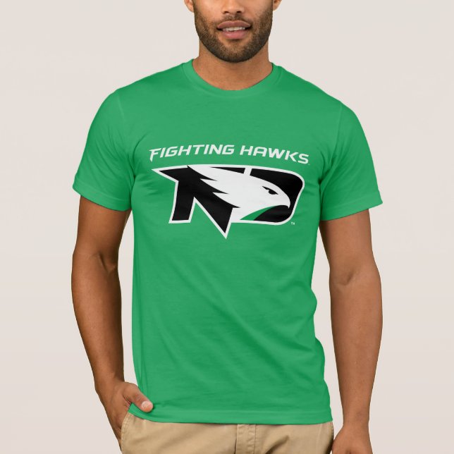University of North Dakota with Logo T-Shirt (Front)