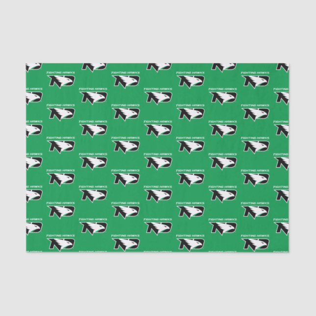University of North Dakota with Logo Tissue Paper (Front)