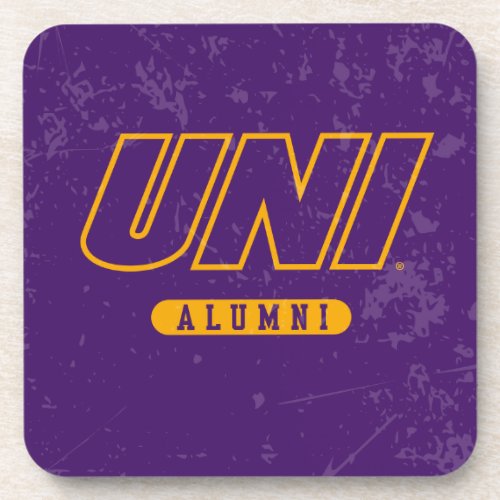 University of Northern Iowa Distressed Alumni Beverage Coaster