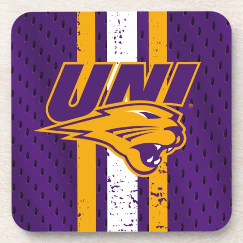 University of Northern Iowa Jersey Beverage Coaster