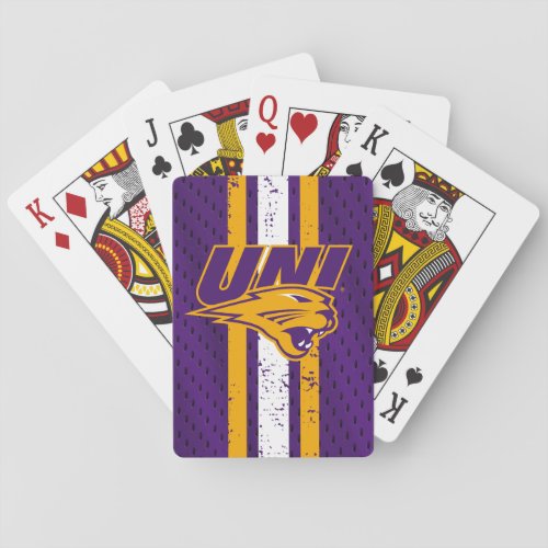 University of Northern Iowa Jersey Playing Cards