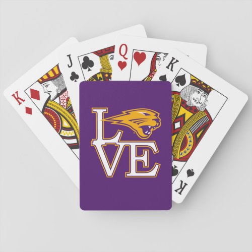 University of Northern Iowa Love State Love Playing Cards