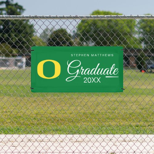 University of Oregon  Graduation Banner