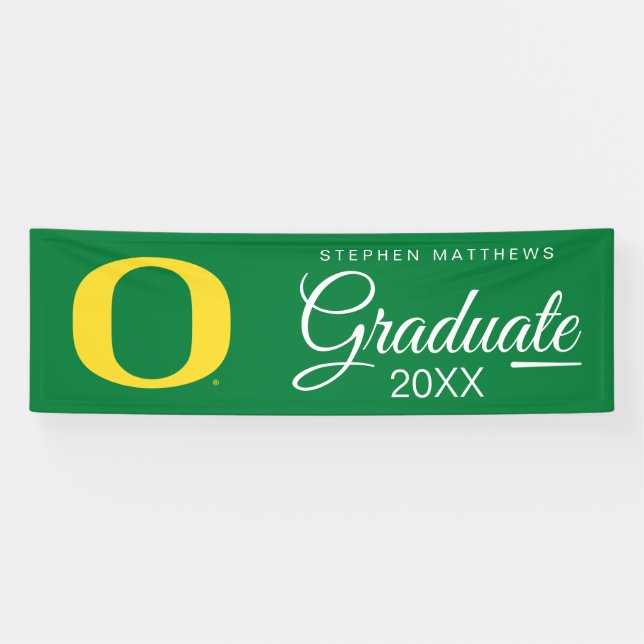 University of Oregon | Graduation Banner (Horizontal)