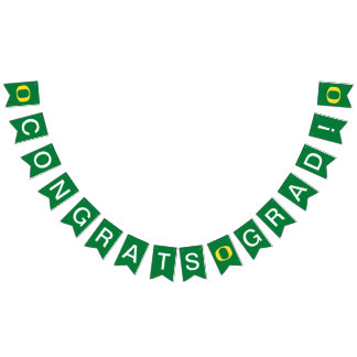 University of Oregon | Graduation Bunting Flags