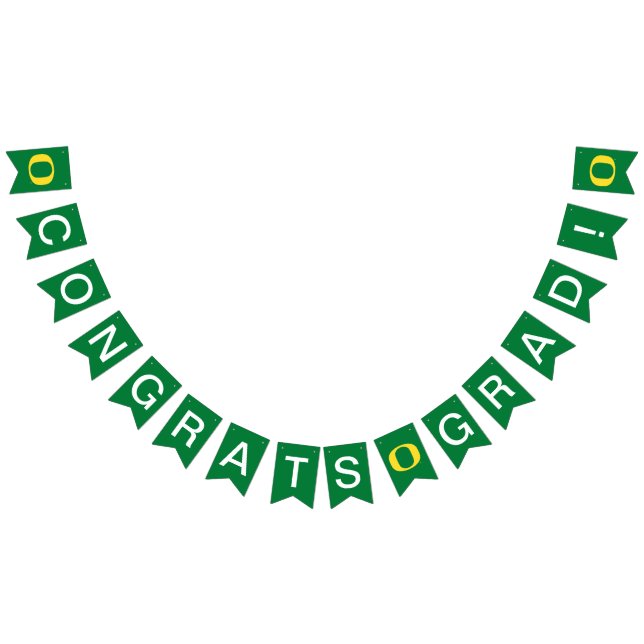 University of Oregon | Graduation Bunting Flags (All)