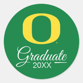 University of Oregon | Graduation Classic Round Sticker