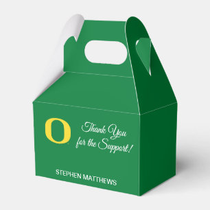 University of Oregon Graduation Favor Boxes