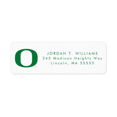 University of Oregon  Graduation Label