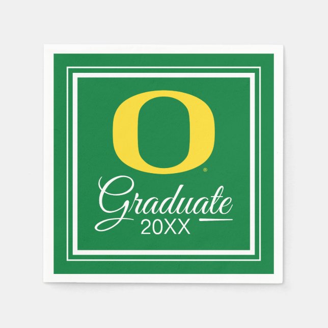 University of Oregon | Graduation Napkins (Front)