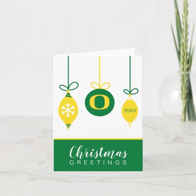 University of Oregon | Holiday Card (Front)