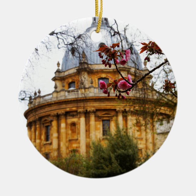 University of Oxford Ceramic Ornament (Front)