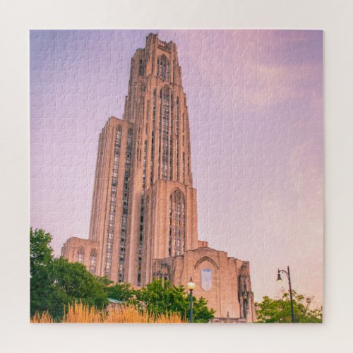 University of Pittsburgh Cathedral of Learning Can Jigsaw Puzzle