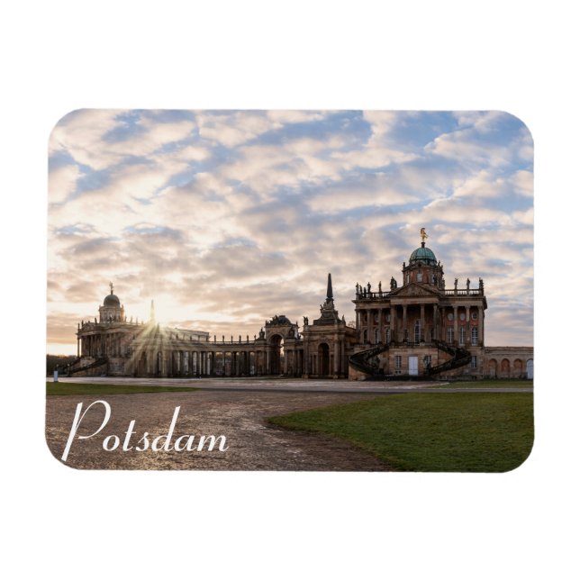University of Potsdam at sunset in Germany Magnet (Horizontal)