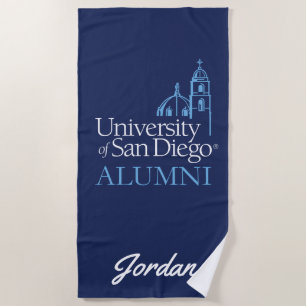 University of San Diego Alumni Beach Towel