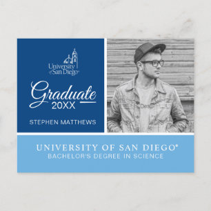 University of San Diego Announcement Postcard