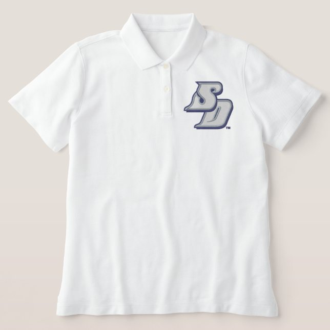 University of San Diego Embroidered Polo Shirt (Design Front)