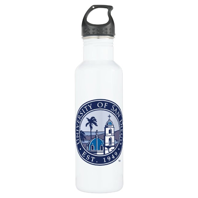 University of San Diego | Est. 1949 2 Water Bottle (Front)