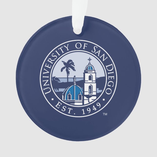 University of San Diego | Est. 1949 Ornament (Front)