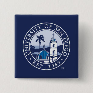University of San Diego   Est. 1949 Pinback Button