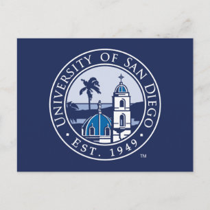 University of San Diego   Est. 1949 Postcard
