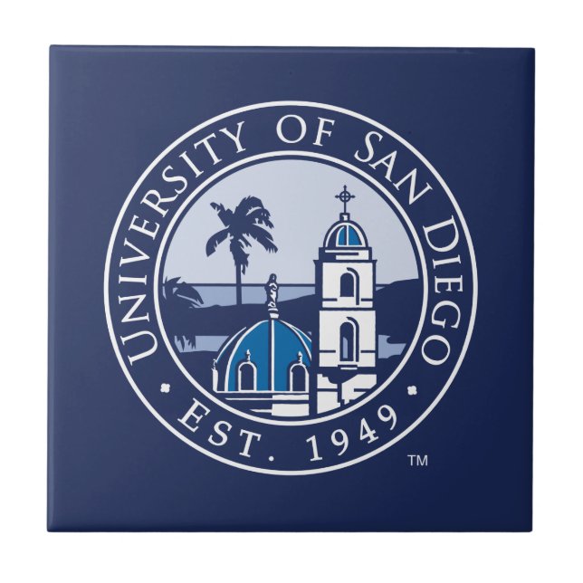 University of San Diego | Est. 1949 Tile (Front)
