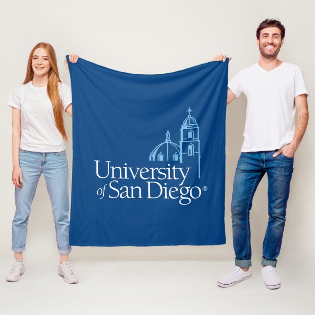 University of San Diego Fleece Blanket (In Situ)
