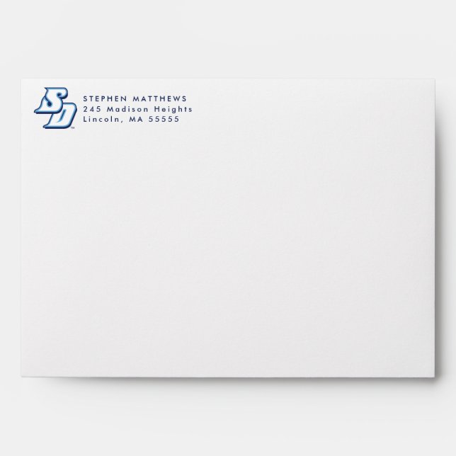 University of San Diego Graduate Envelope (Front)