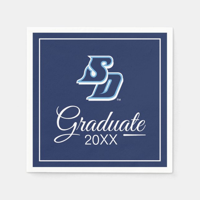 University of San Diego Graduate Napkins (Front)