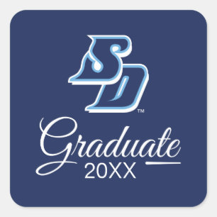 University of San Diego Graduate Square Sticker