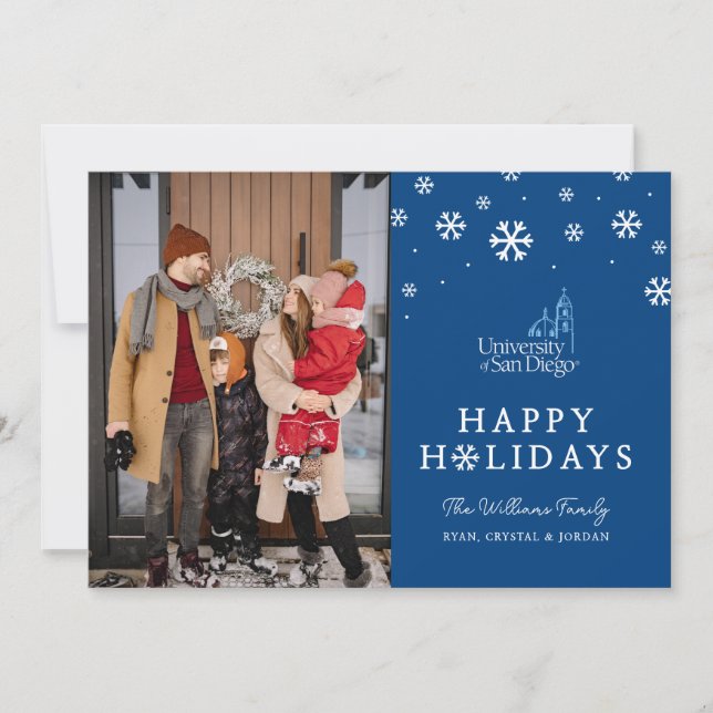University of San Diego Holiday Card (Front)