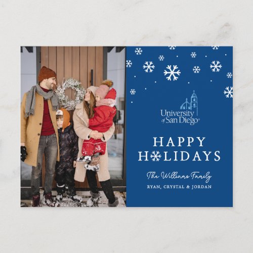 University of San Diego Holiday Postcard