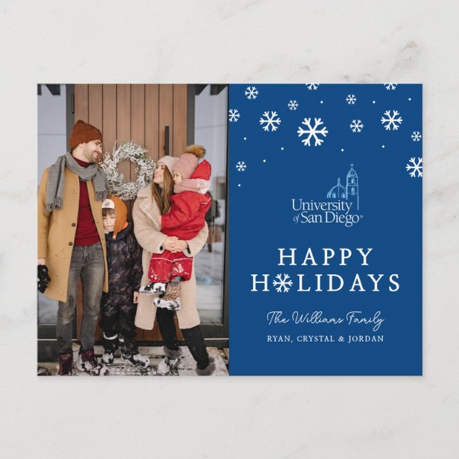 University of San Diego Holiday Postcard (Front)