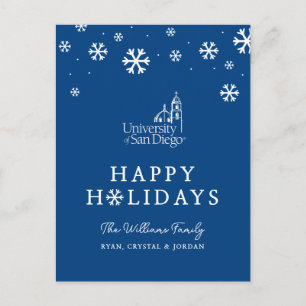 University of San Diego Irvine Holiday Postcard
