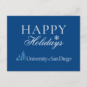 University of San Diego Irvine Holiday Postcard