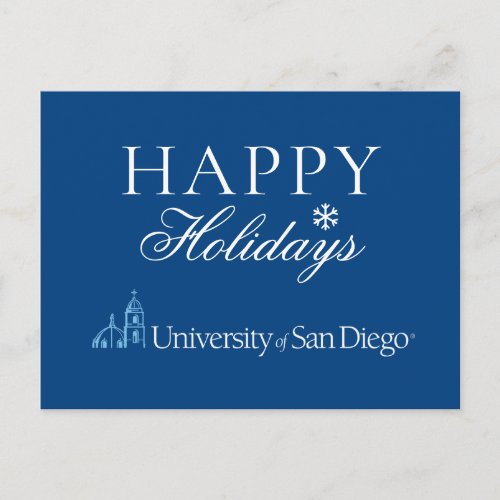 University of San Diego  Irvine Holiday Postcard