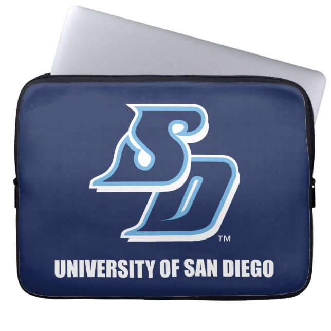University of San Diego Laptop Sleeve (Front)