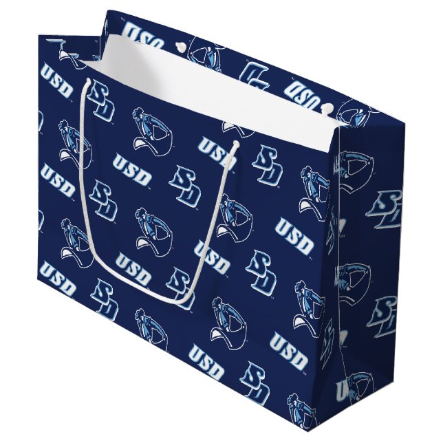 University of San Diego Large Gift Bag (Front Angled)