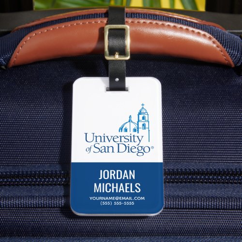 University of San Diego Luggage Tag