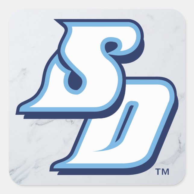 University of San Diego - Marble Square Sticker (Front)