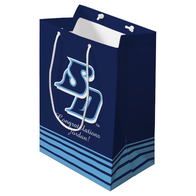 University of San Diego Medium Gift Bag (Front Angled)