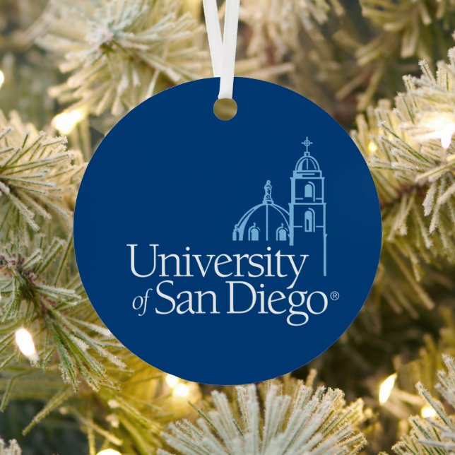 University of San Diego Metal Ornament (Insitu)
