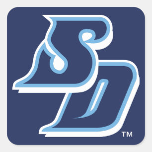 University of San Diego Square Sticker