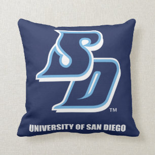 University of San Diego Throw Pillow