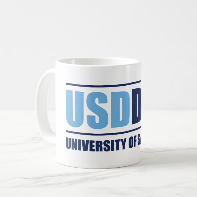 University of San Diego | USD Dad Coffee Mug (Front Left)