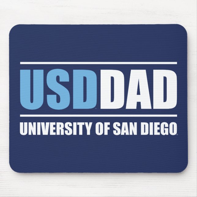 University of San Diego | USD Dad Mouse Pad (Front)
