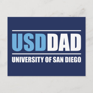 University of San Diego   USD Dad Postcard