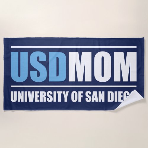 University of San Diego  USD Mom Beach Towel